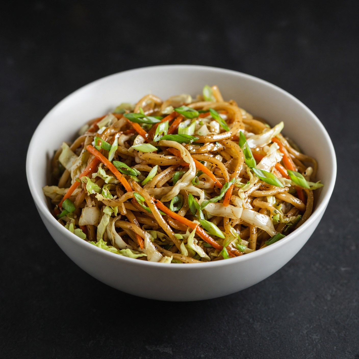 Veg hakka noodles