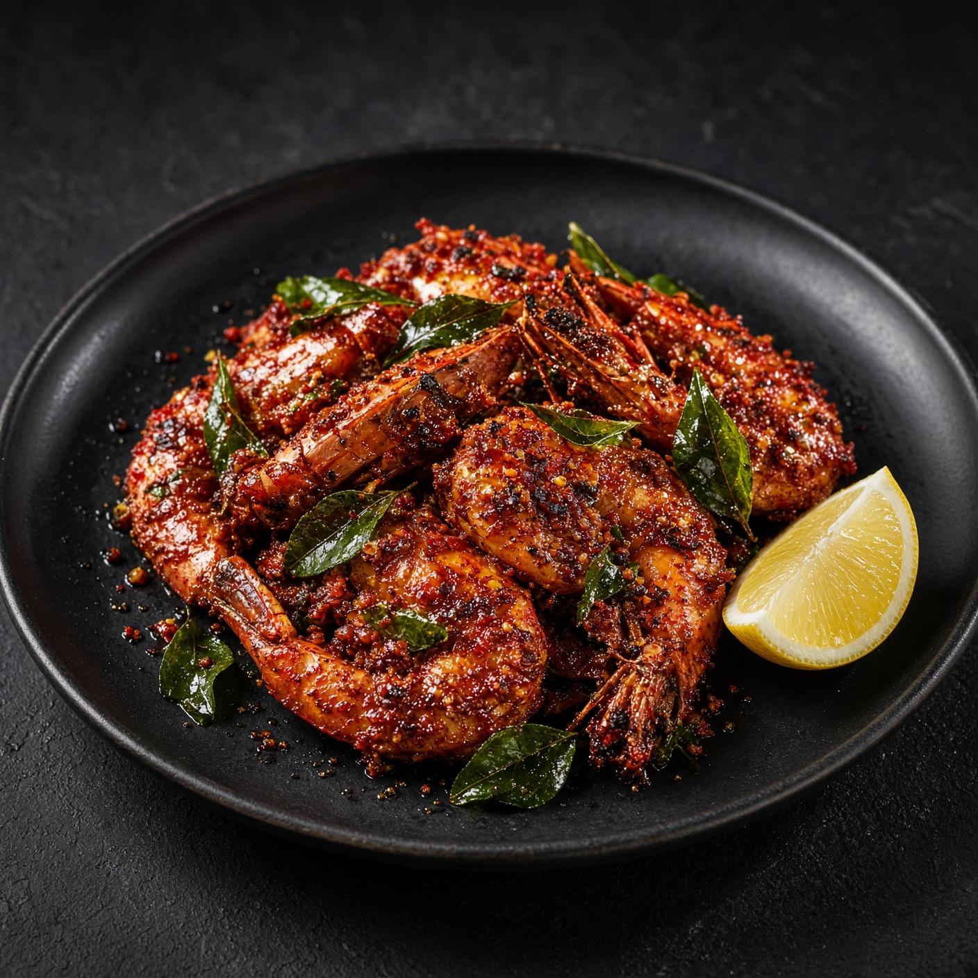 Prawns tawa fry